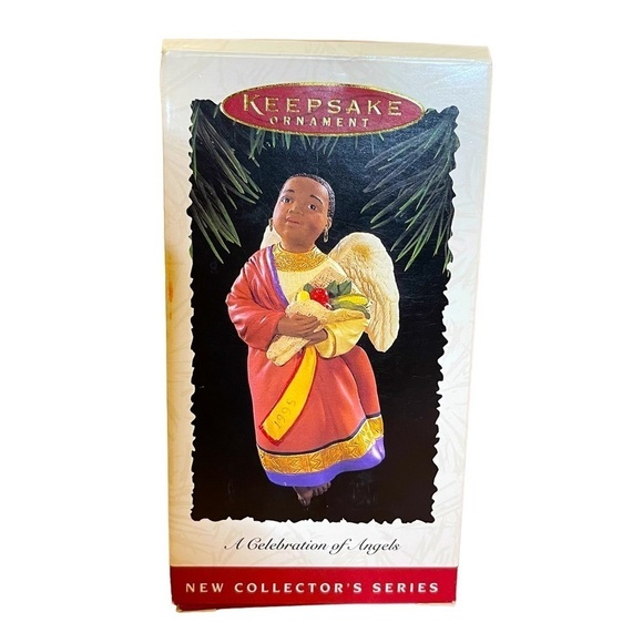 1995 Hallmark Kwanzaa Keepsake Ornament Celebration of Angels #1/4 Collectible - Picture 1 of 12